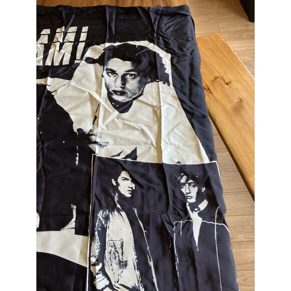 Vintage Black Flag/Banner Silk Wall Tapestry - WHAM! - Make It Big - Picture 5 of 12